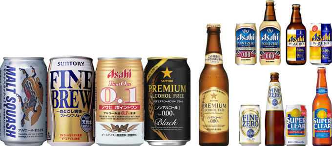 市場から消えたノンアルコールビール