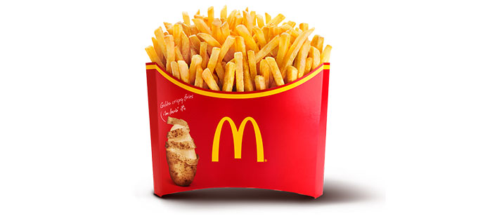 マクドナルドのシェアポテト（旧メガポテト）