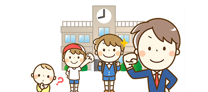 義務教育から社会人なるまで