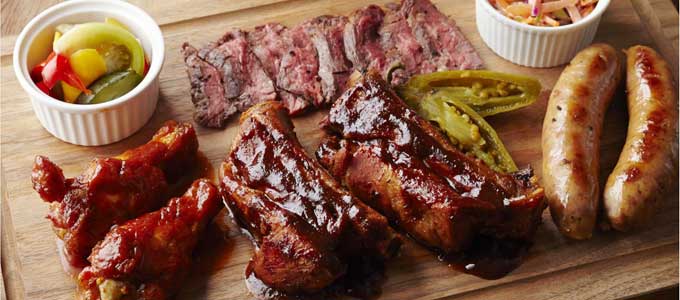 ビールを漬けこんで焼いた肉