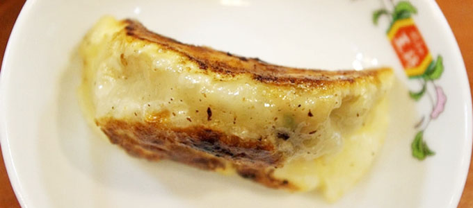 王将:両面焼き餃子