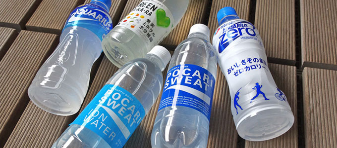スポーツドリンクの水分補給率が悪いのか